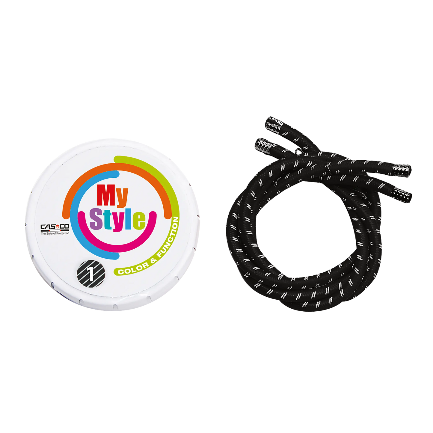 MYSTYLE STRIPES noir réfléchissant 