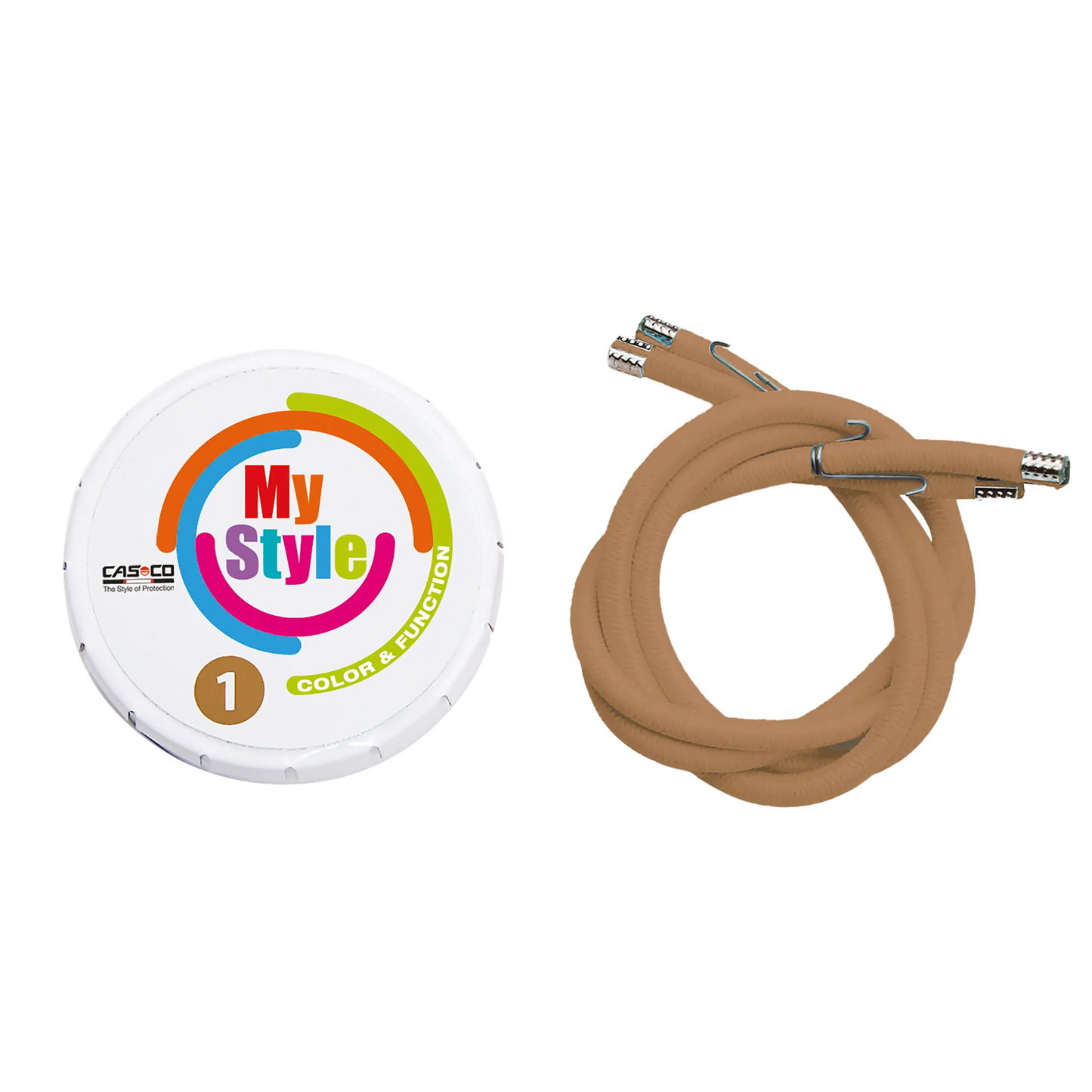 MYSTYLE STRIPES hellbraun