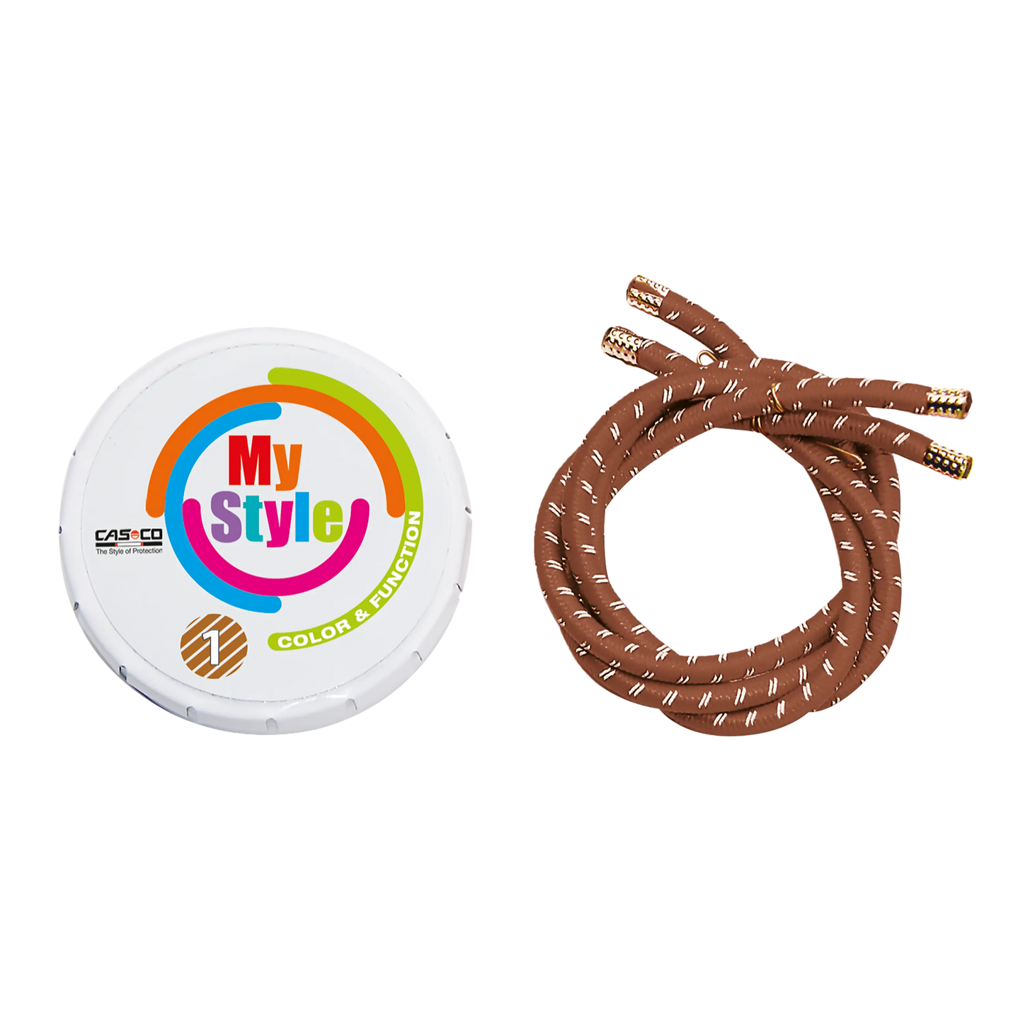 MYSTYLE STRIPES braun