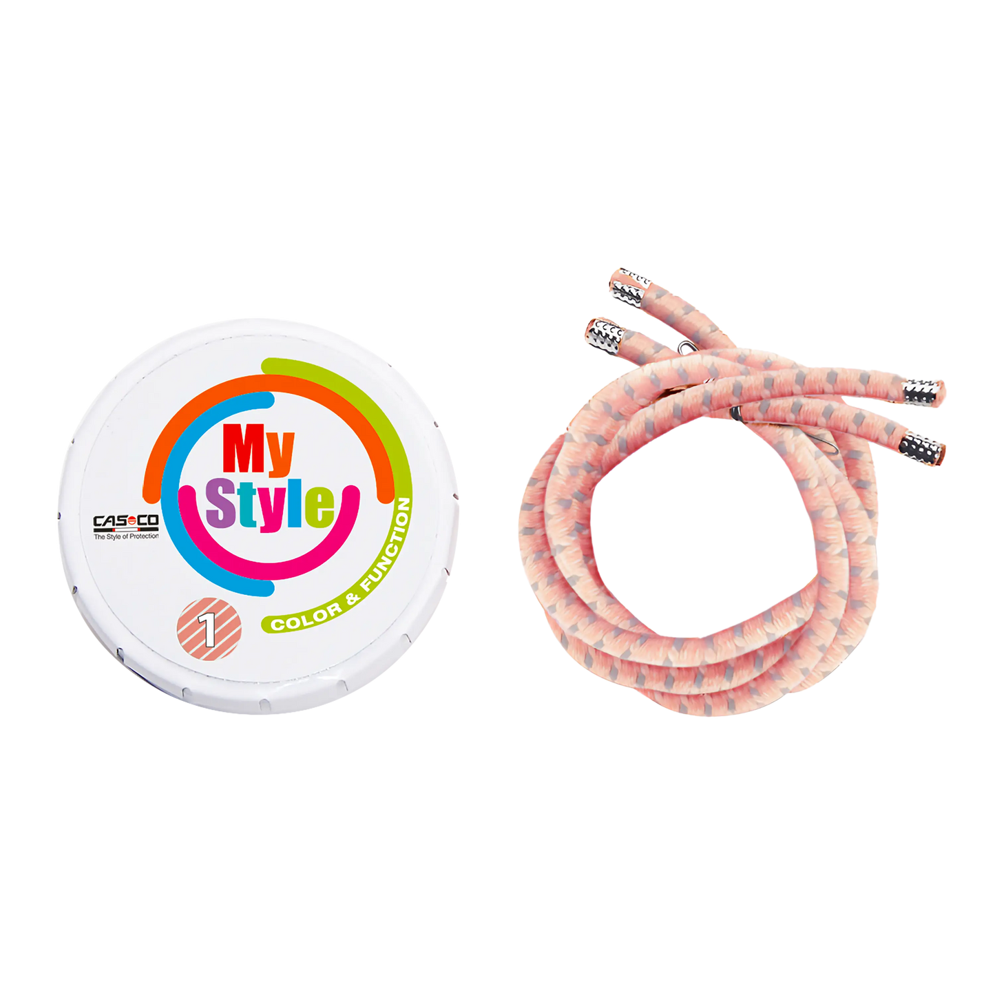 MYSTYLE STRIPES pêche 