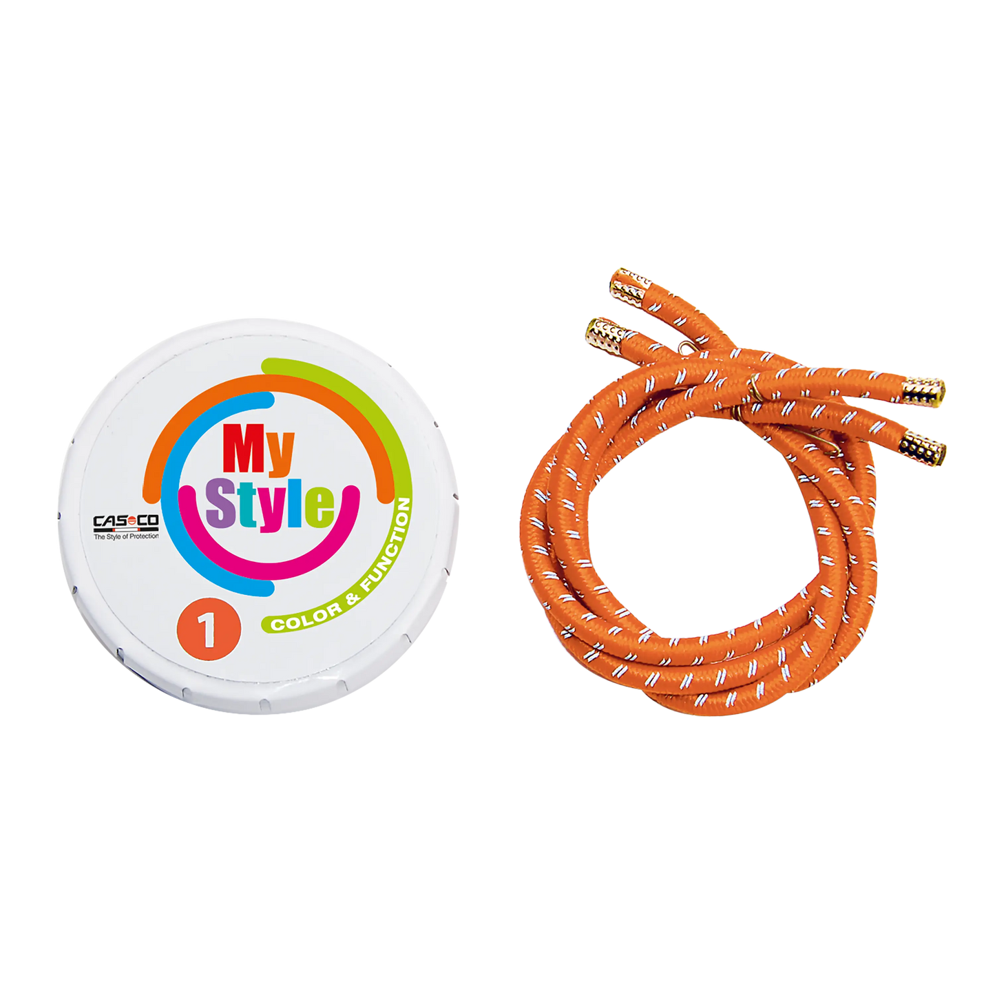 MYSTYLE STRIPES orange 