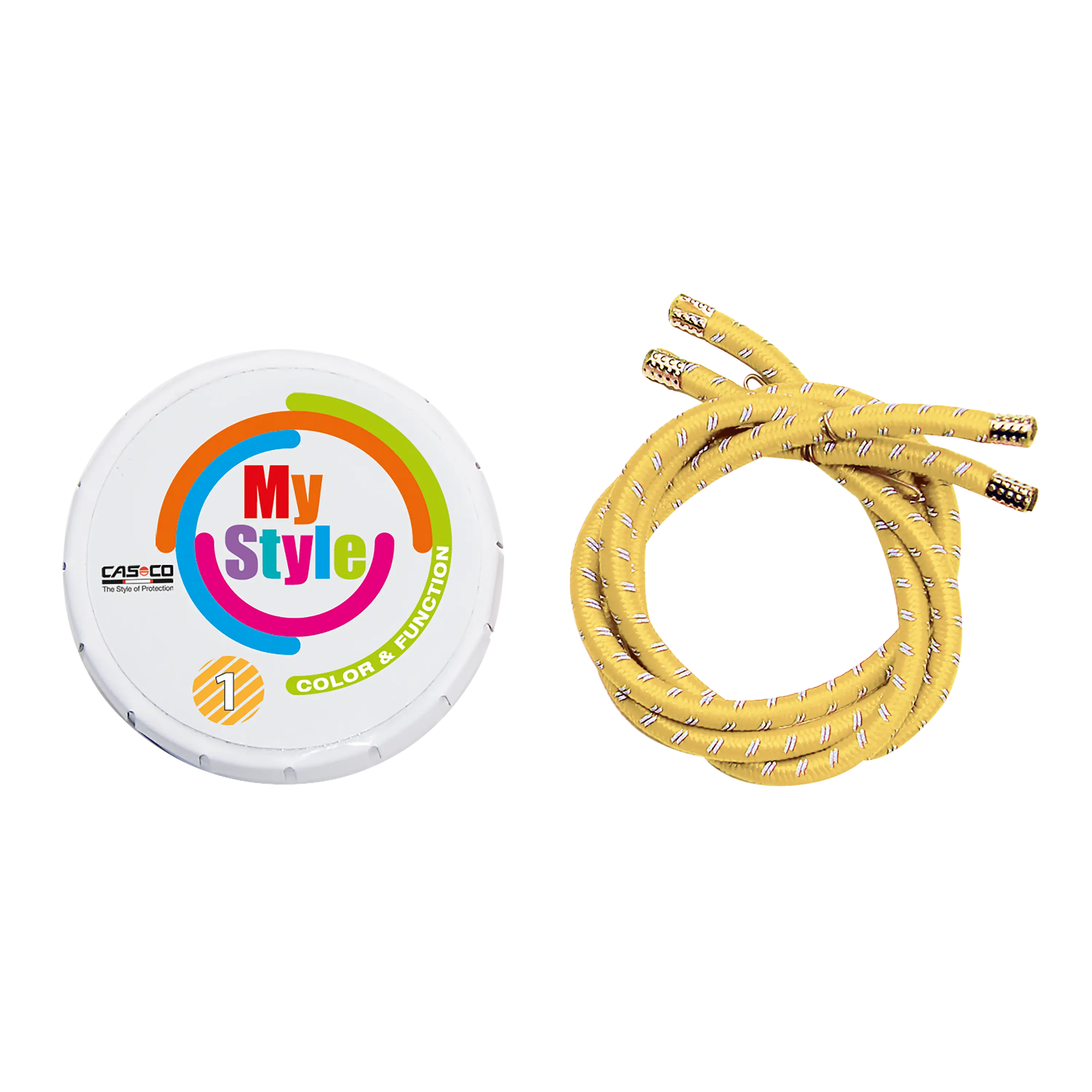 MYSTYLE STRIPES gelb – CASCO