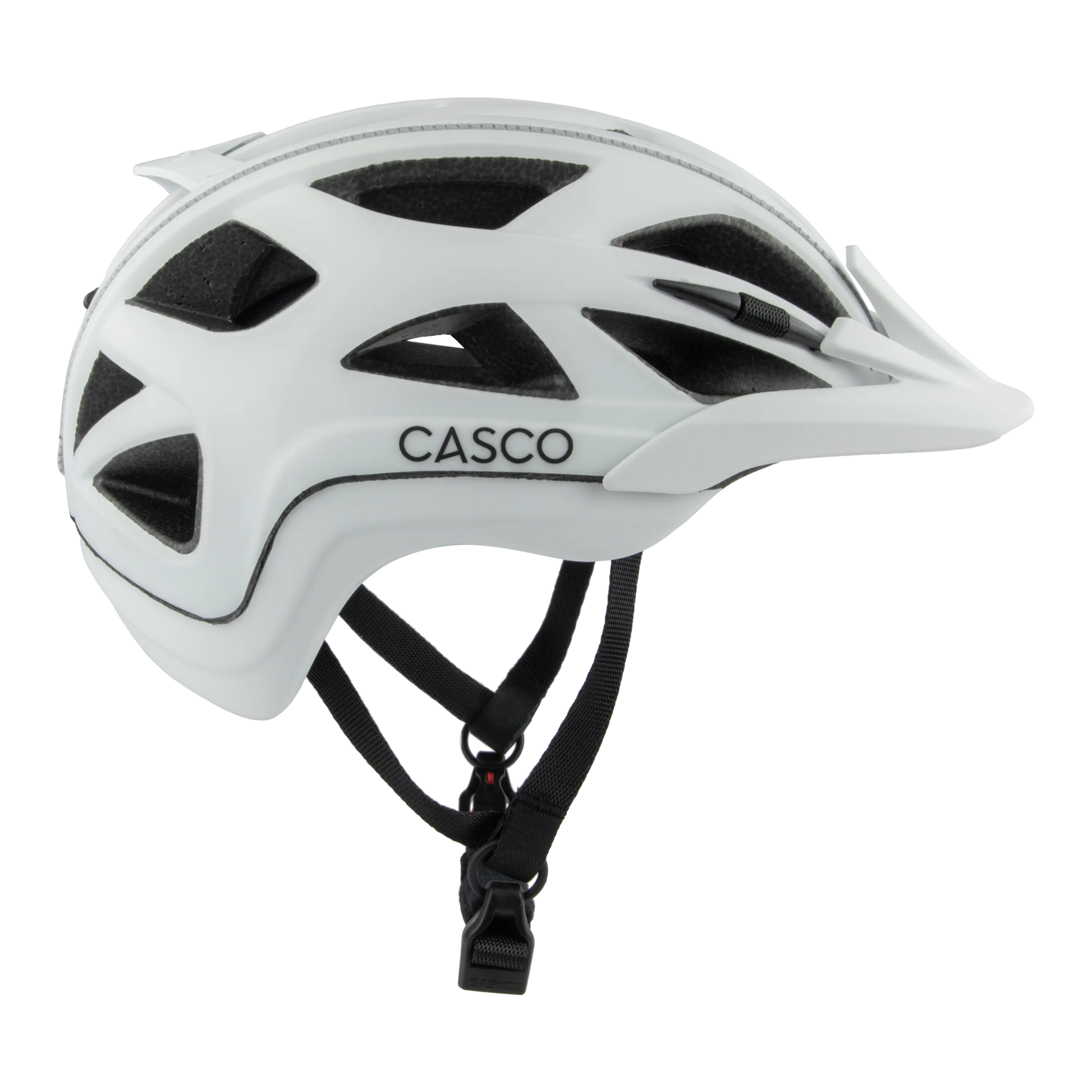 fahrradhelm weiß grau ACTIV PRIME PURE WEISS – CASCO