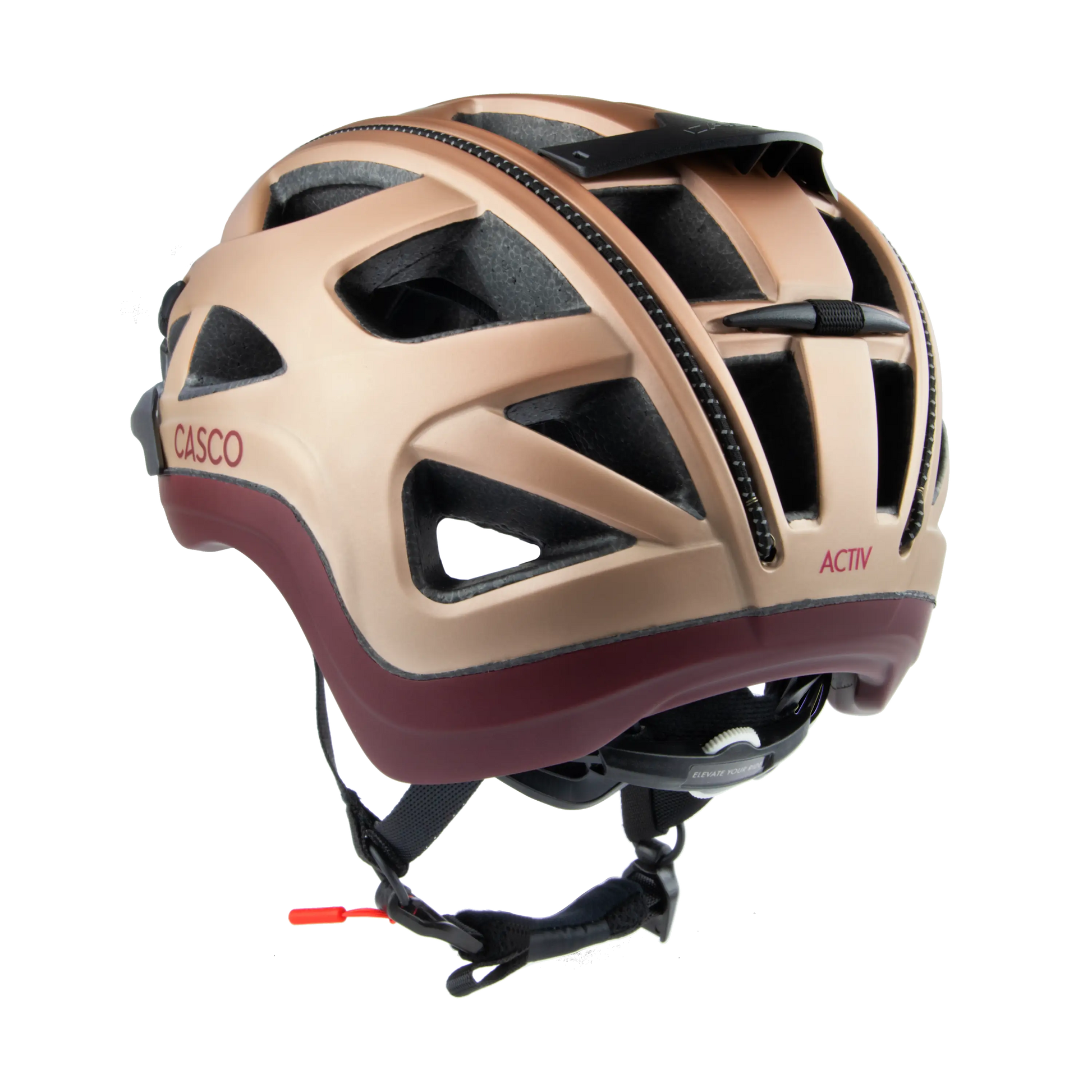 fahrradhelm ersatzteile verschluss ACTIV DUPLEX CHAMPAIGN GRAU – CASCO