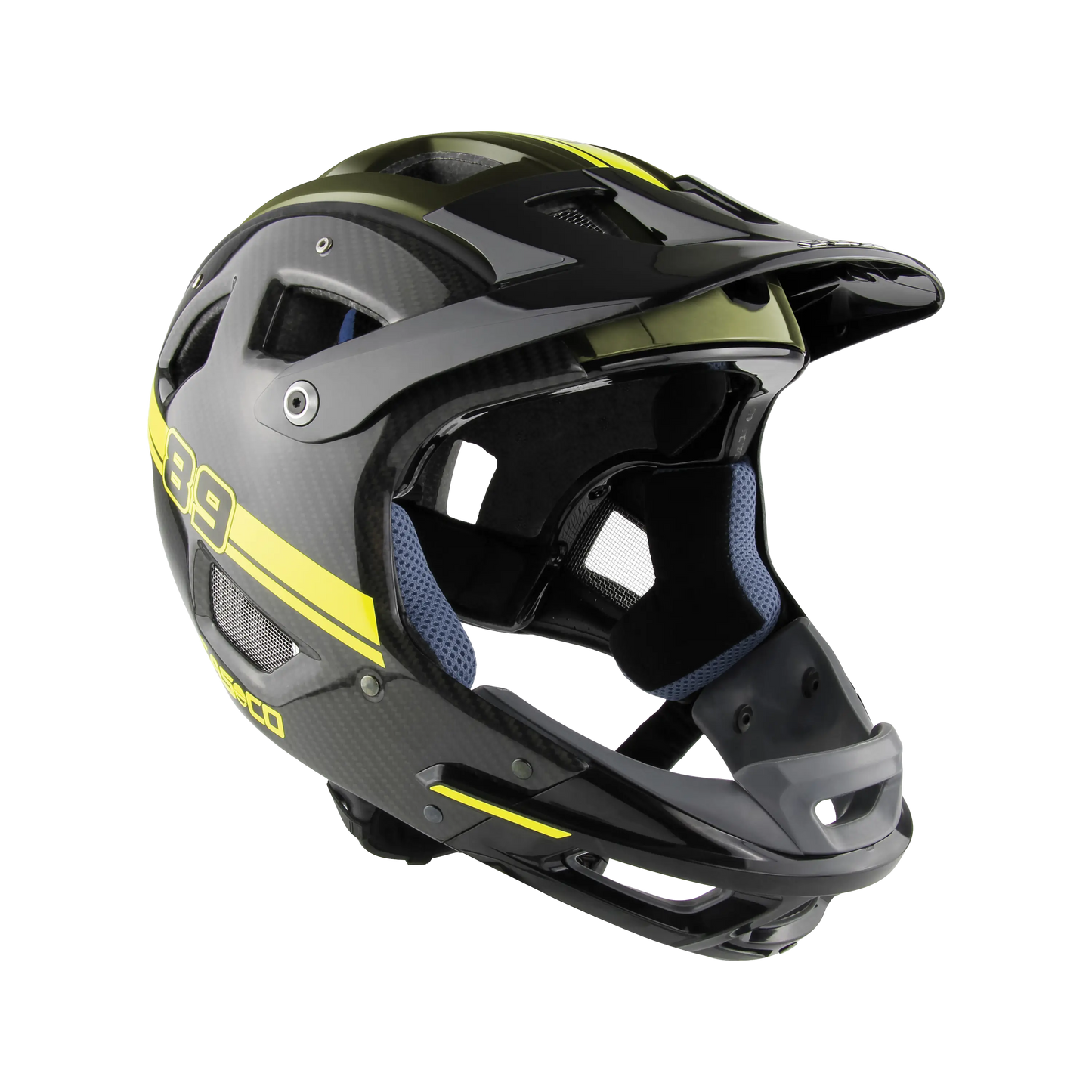 MTBE FULL FACE Carbone Néon 