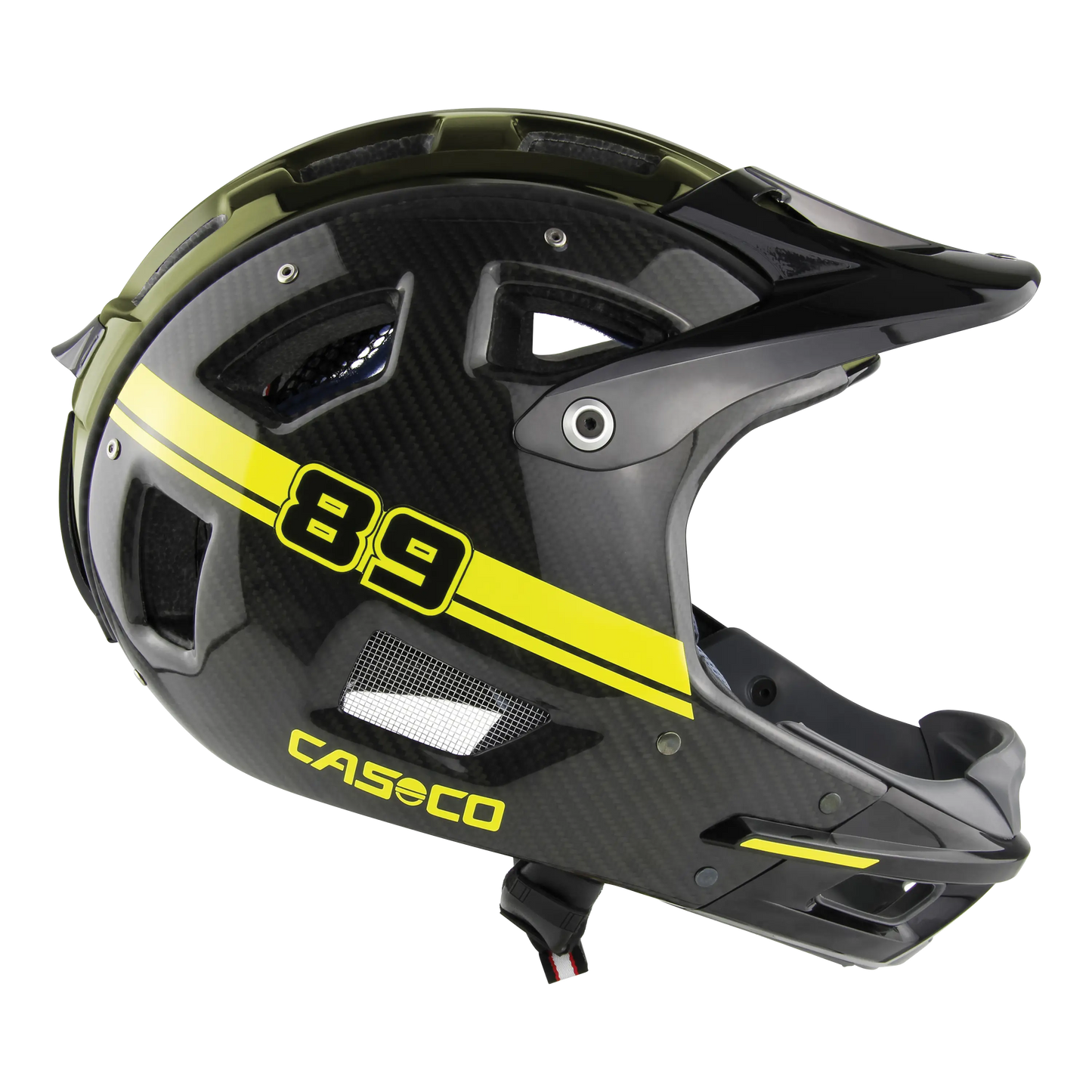 MTBE FULL FACE Carbone Néon 