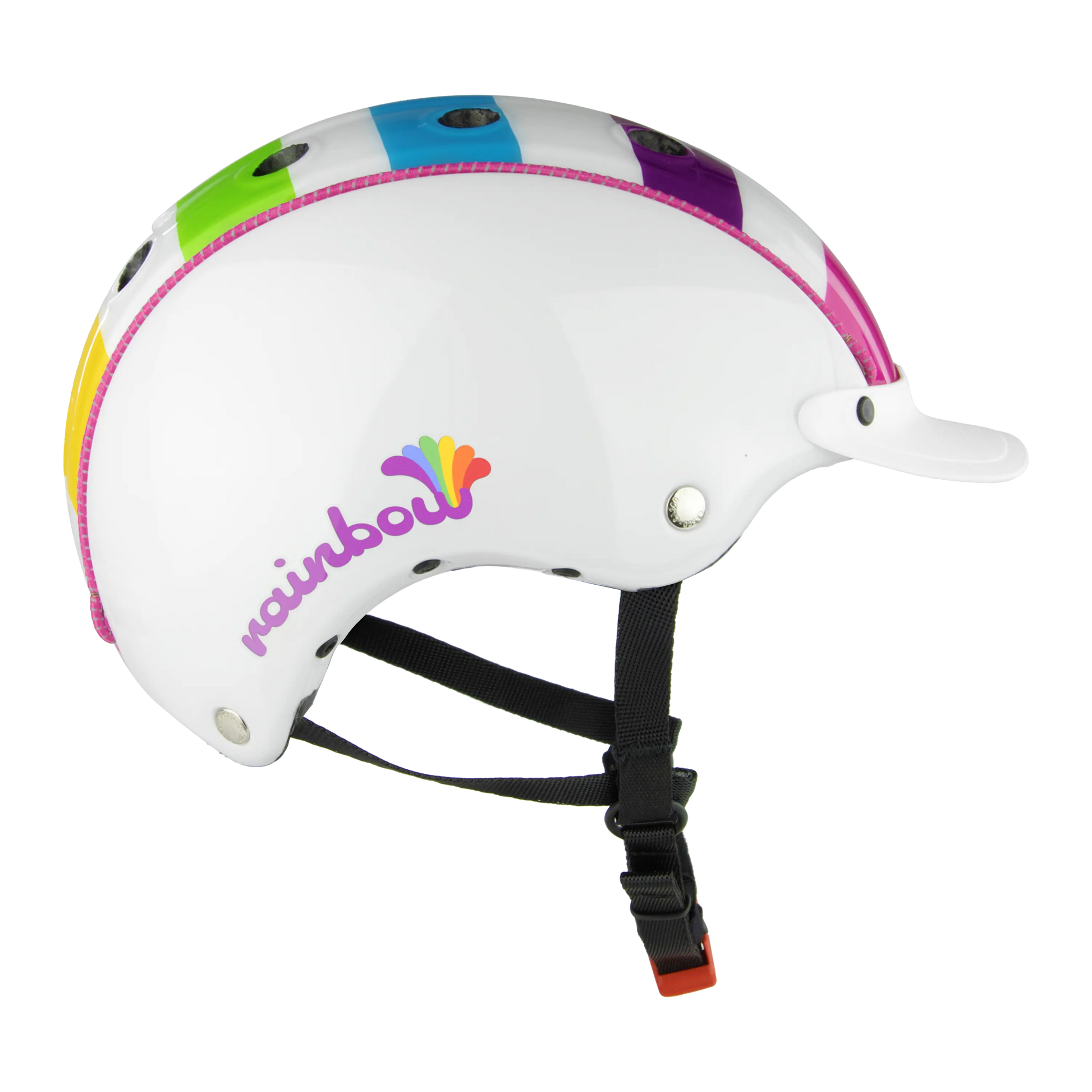 fahrradhelm hübsch MINI2 REGENBOGEN – CASCO
