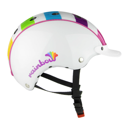 fahrradhelm für 2 jährige größe MINI2 REGENBOGEN – CASCO