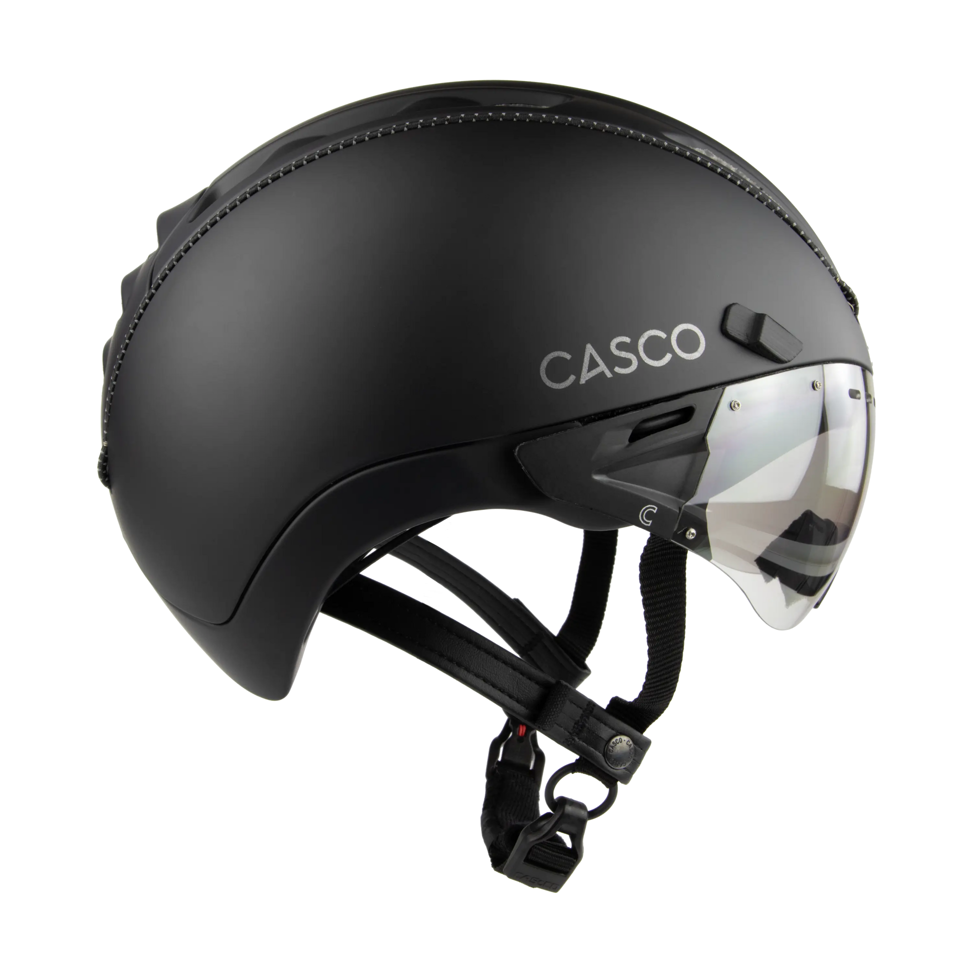 casco fahrradhelm roadster mit visier ROADSTER PLUS PRIME SHADE SCHWARZ – CASCO