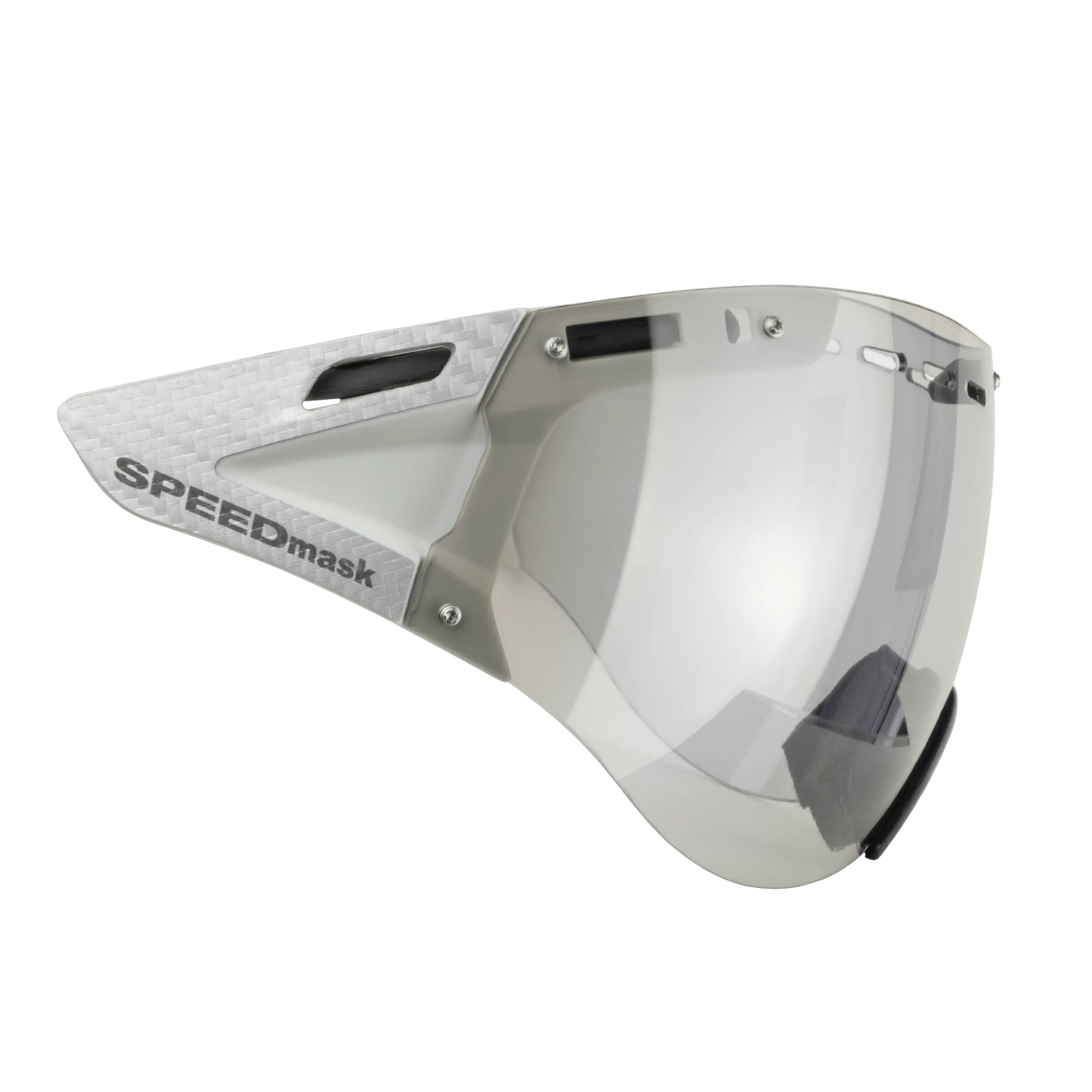 SPEEDmask Carbonic clear silver mirror 