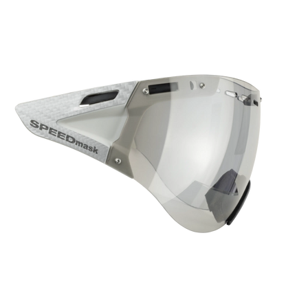 SPEEDmask Carbonic clear silver mirror 