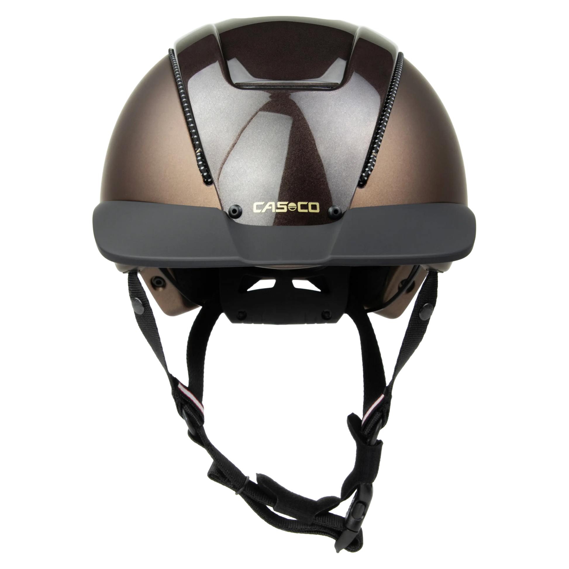 brown motorcycle helmets DUELL Dark brown – CASCO