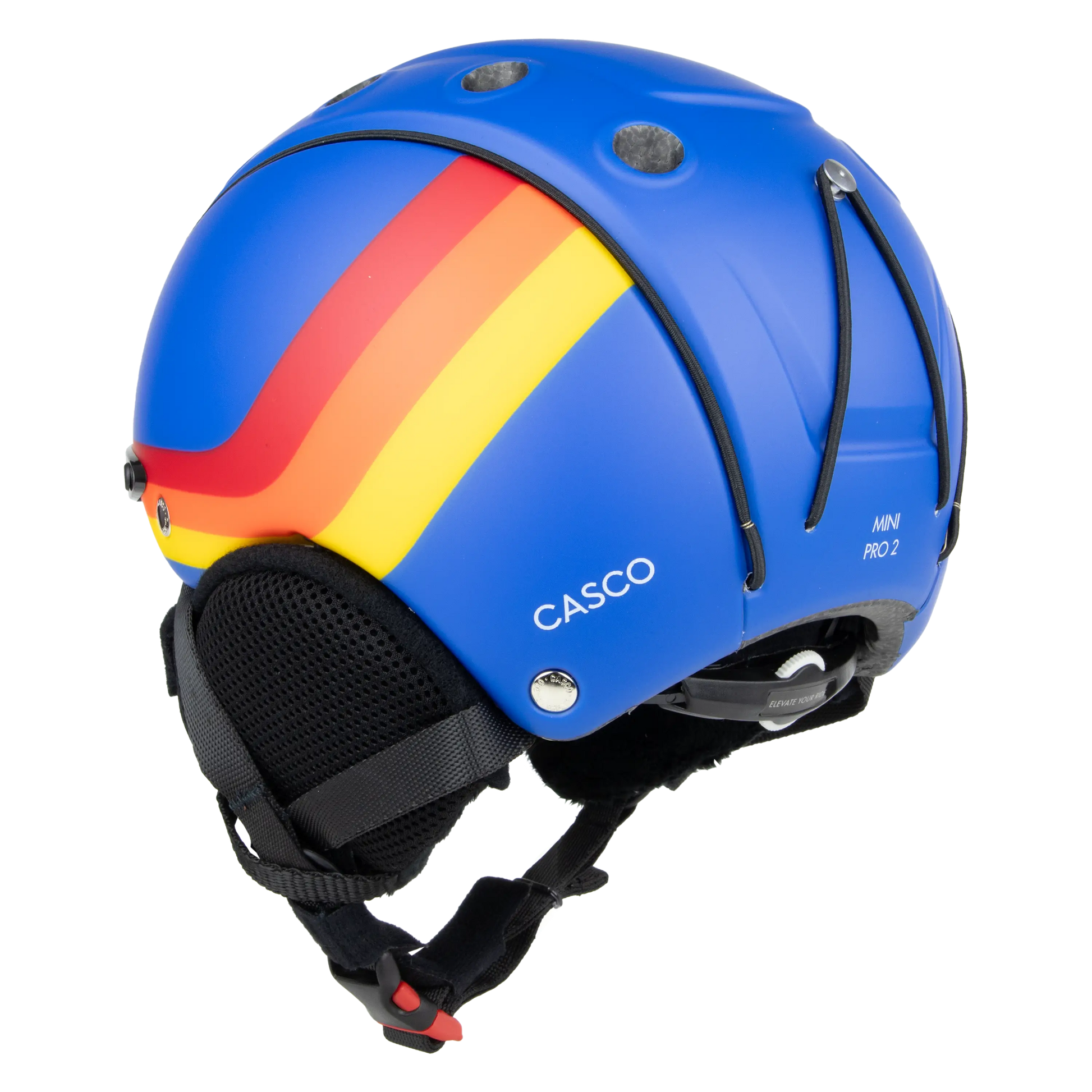 blue mini motorcycle helmet Mini Pro2 Nostalgia Blue – CASCO