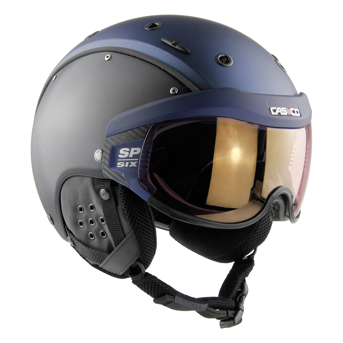 SP-6  Marineblau Schwarz Textur
