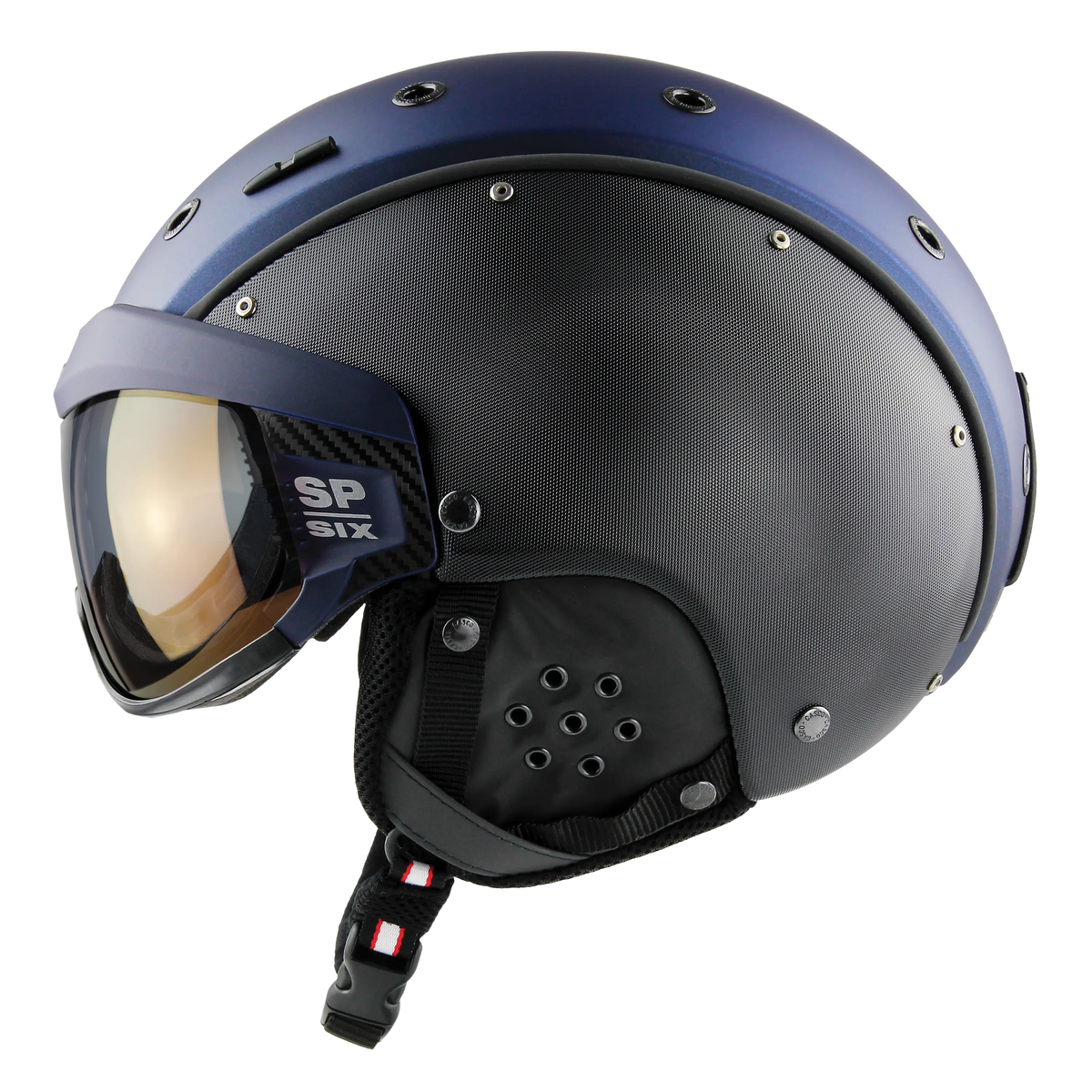 SP-6  Marineblau Schwarz Textur