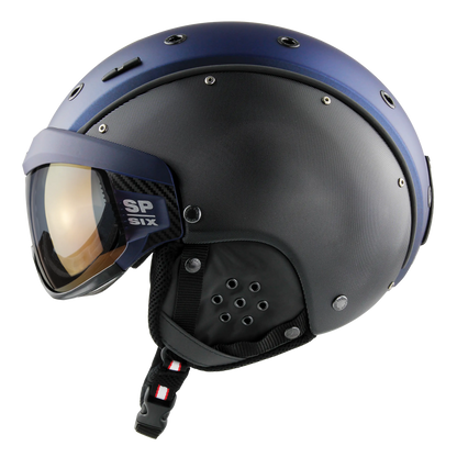 SP-6  Marineblau Schwarz Textur