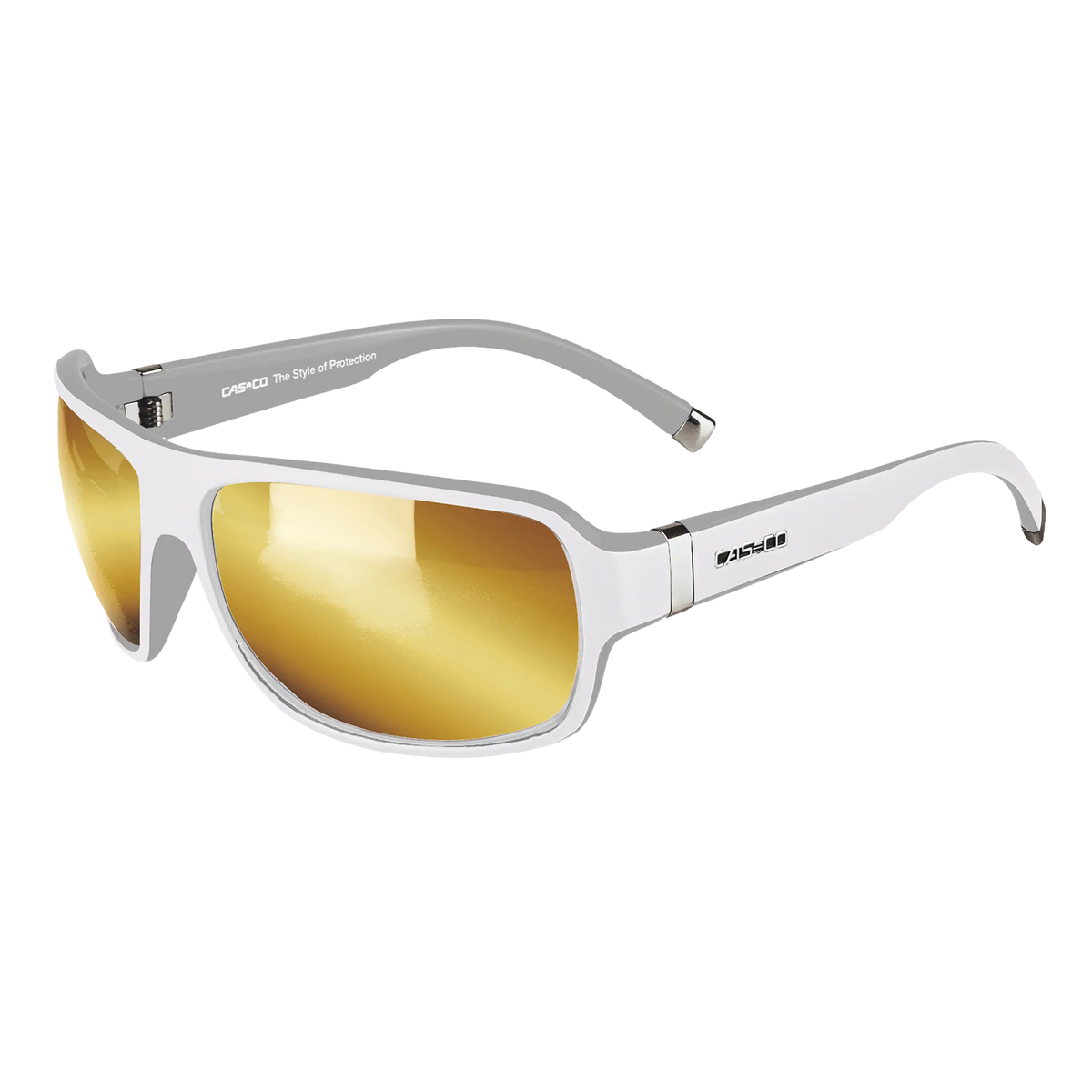 SX-61 BICOLOR weiss-steingrau goldspiegel